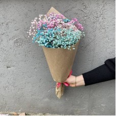 Bouquet,of,9,rainbow,gypsophila