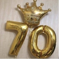 Set,of,sharov,on,the,anniversary,with,numbers,and,golden,crown