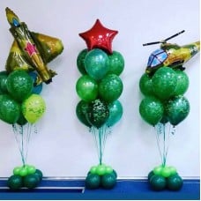 A,military,balloon,composition,featuring,a,helicopter,and,fighter,jet,for,February,23rd.
