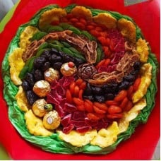 Dried,fruit,bouquet,with,confetti