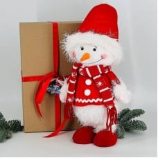 Interior,New,Year's,Toy,Snowman