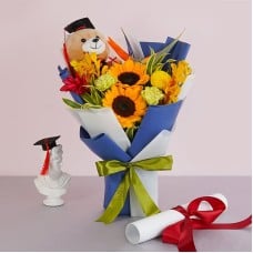 Bright Future Graduation Bouquet