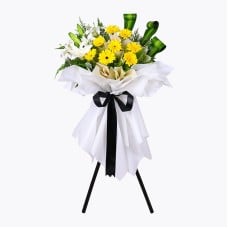 Golden Solace Condolence / Funeral Flowers