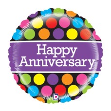 1pc. Anniversary Mylar Balloon