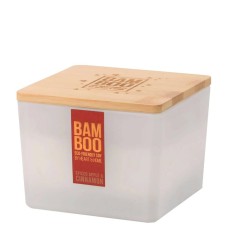BAMBOO Candle Centrepiece Candle Spiced Apple & Cinnamon 320g