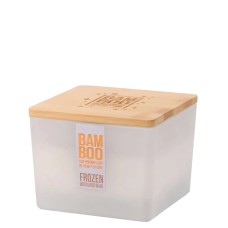 BAMBOO Centrepiece Candle Frozen Woodland Walk 320g