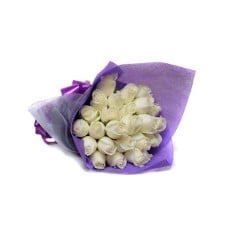 Premium White Rose Bouquet
