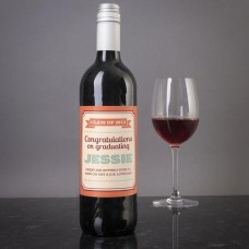 Personalized Wine - Congratulations On Graduating