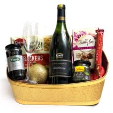 Chardonnay And Treats Gift Hamper
