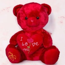 I Love You Red Large Teddy Bear