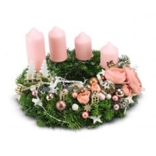Advent wreath Rose
