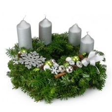 Advent wreath Fiocco