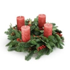Advent wreath Luxury Grey