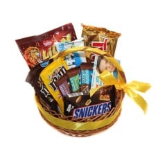 Snack and Chocolate Gift Basket
