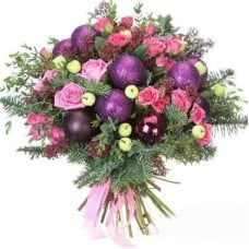 Enchanting New Year Violet Bouquet (regular)