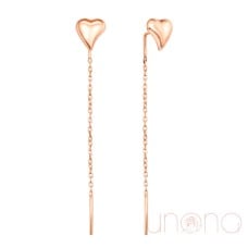 Lady's Love Golden Earrings