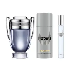 Paco Rabanne Invictus 3-Piece Gift Set for Men