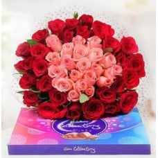 Valentine Token of Love (45 Red Roses)