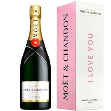 Love you Moet Chandon Rose (I Love you Champagne Moet Chandon Rose)