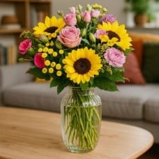 Sweet Sunflower bouquet (Sweet sunflowers medium)