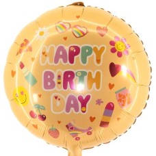 Happy birthday helium balloon (Helium balloon Happy Birthday fairest balloon)