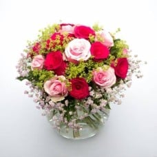 Roses And Baby'S Breath (Small)