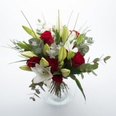 Lilies And Red Roses (Medium)