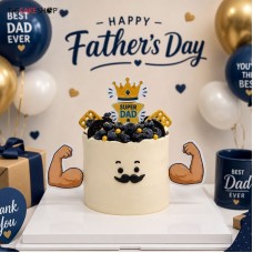 Super Dad Celebration Cake