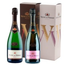 Veuve du Vernay Brut and Rose