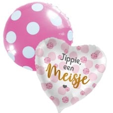 Balloon duo yippie a girl