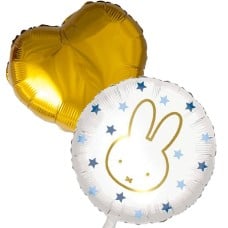 Balloon duo Miffy blue