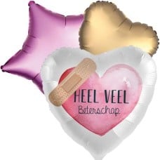 Balloonbouqet Get well soon! pink
