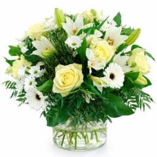Sympathy bouquet luxury white (Standard (S))