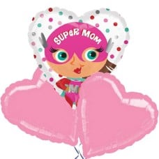 Balloonbouqet Super Mom