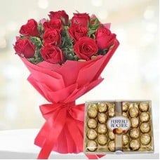 Rose Repose With Ferrero Rocher (Classic)