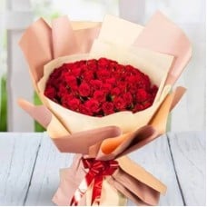 50 Red Roses Bouquet (Classic)