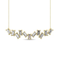 Diamond Fashion Necklace 1/10 ct tw in 10K Yellow Gold