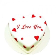 I Love You Cake