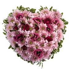 Flower heart 25cm