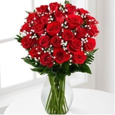 Red 18 Long Stem Roses