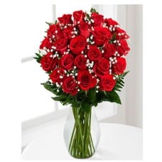 Red 24 Long Stem Roses