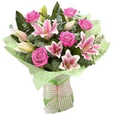 pink Rose Pink Lily