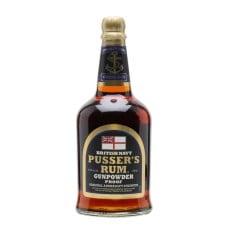 British Navy Pusser's Gunpowder Proof Rum