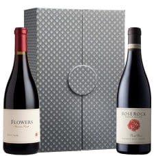 Elegant Reds with Silver Gift Box