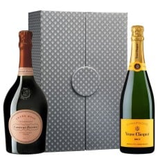 Champagne Icons with Silver Gift Box