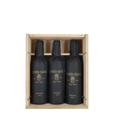 Vertical Tasting Box Brunello Riserva Biondi Santi 1998 - 2008 - 2016