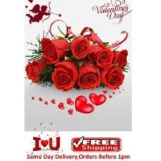 12 Red Roses bouquet