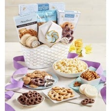 Full Bloom Sweet Treats Basket - Supreme