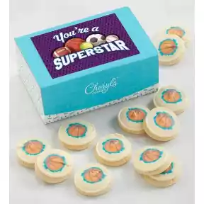 Superstar Basketball Cookie Gift Box Superstar Basketball Cookie Gift Box