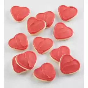 Red Buttercream-Frosted Heart-Shaped Sugar Cookie Flavor Box